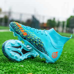 Vente en gros bon marché Bottes de sport pour jeunes femmes et hommes Baskets de football <span class=keywords><strong>d</strong></span>'entraînement Crampons Chaussures de football à la mode - Product Image 1