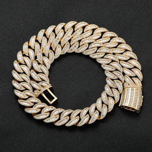 Collar de Cadena Cubana de Lujo Moderno con Estilo Moissanita, Plata 925, Joyería Hip Hop Personalizada para Hombres y Mujeres, Regalo de Boda y Compromiso - Product Image 5