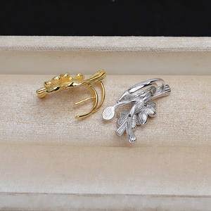 Colgante de Perla Barroca, Joyería DIY, Plata 925, 4437, Soporte Vacío para Perlas, Accesorios, Perlas Sueltas para Mujer - Product Image 4