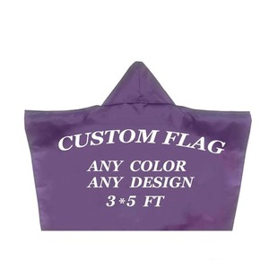 Drapeaux publicitaires personnalisés Beckon pour campagnes nationales, 150*90cm, en polyester, avec capuchon, pour promotions commerciales et événements sportifs - Product Image 4