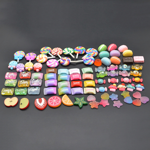 Bán Buôn Mini Kẹo Nhựa Đầy Màu Sắc Cho Hình Ngọt Ngào Thực Phẩm Dễ Thương Charms Cabochon Mặt Dây Trang Sức Vòng Tay Nail Art Keychain - Product Image 4