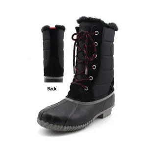 Lapps Factory Ladies Faux Fur Outdoor For Waterproof Men Womens With Warm Lining Comfortable Snow Winter Boots