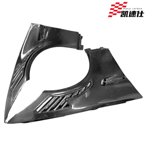 Parachoques lateral de coche nuevo estilo GT4 RS para BMW M3 E92 E93, Kits de carrocería mejorados, piezas de automóviles de reacondicionamiento, guardabarros de fibra de carbono de buen ajuste - Product Image 2