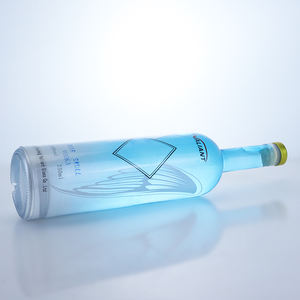 Bouteilles de liqueur en verre de 500 ml, 750 ml, 1 L, bouteilles de vodka, gin, <span class=keywords><strong>rhum</strong></span> en verre - Product Image 3