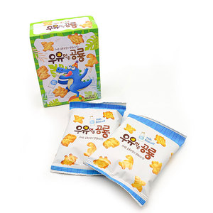 Yinxinfoods บิสกิตนมสีเขียว,บรรจุภัณฑ์สำหรับเด็กบิสกิต <span class=keywords><strong>Milka</strong></span> รูปสัตว์คุกกี้ Bolacha ขนาดเล็ก - Product Image 4