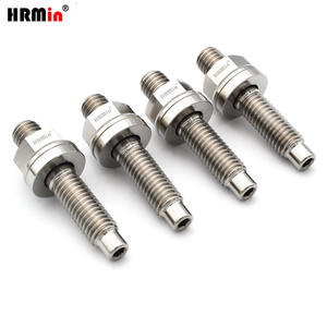 HRMin haute Performance <span class=keywords><strong>voiture</strong></span> Gr.5 titane collecteur d'échappement goujon hexagonal bride écrou rondelle Kit M10 nouveau pour Automobile moto - Product Image 4