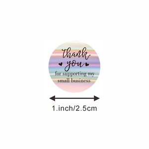สติกเกอร์โลโก้สติกเกอร์พิมพ์ม้วนสติกเกอร์ที่กำหนดเองสติกเกอร์โลโก้สติกเกอร์ทรงกลมสติกเกอร์ส่วนบุคคล - Product Image 6