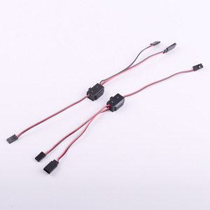 Futaba Jr 3 Wire Switch With Charging Port <b>Rc</b> Plane Connector For Drones And Servo Cables - Product Image 4