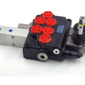 วาล์วหลายทาง Sd11 70 ลิตร/นาที 305 บาร์ G3 4 วาล์วไฮดรอลิกแบบแมนนวล 6 ทาง เกลียวในเหล็กหล่อ ปรับทิศทางการไหล - Product Image 4