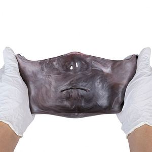 Masque en silicone effrayant, masque BDSM, jouet sexuel pour adultes, pour hommes et femmes, costume de cosplay d'Halloween, accessoire de fête costumée, 18+ - Product Image 5