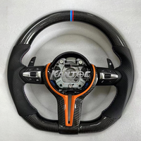 Volants de voiture de haute qualité pour BMW F10 F20 F30 F11 F06 F15 F32 F22 F25 F36 M3 M4 M5 Volant à LED en fibre de carbone