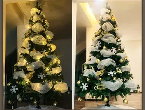 شجرة عيد الميلاد التزيين شجرة عيد الميلاد تسوق مول وغرفة النوم غرفة المعيشة حديقة الحفلات المطعم التزيين الدعائم