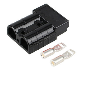 Anderdo Conector de alimentación Enchufe de carga 50A 600V Batería Carretilla elevadora Enchufe bipolar Material de contacto de cobre Carcasa de nailon - Product Image 4