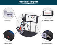 Máquina de Codificación por Inyección de Tinta en Línea Phezer PW1 para Latas, Botellas de Vidrio, Bolsas de Plástico y Cartones, Codificador Automático de Datos Variables por Lotes