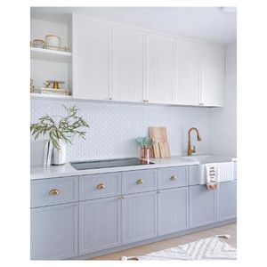 Servizio di personalizzazione di tutta la casa in stile moderno Osb Board in piedi armadio da cucina arredamento cucina per Villa - Product Image 5