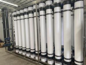 Purificador de agua de pozo subterráneo de Río 50 T/H 220V Sistema de ultrafiltración UF con motor de bomba Garantía de un año de PLC-1 - Product Image 6