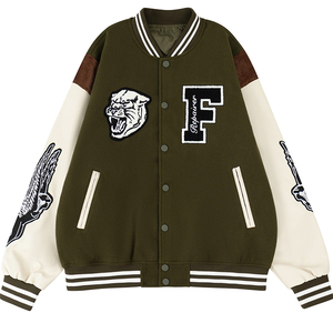 เสื้อแจ็คเก็ตบอมเบอร์ผู้ชายอเนกประสงค์ ผ้าแคนวาส ป้องกันรังสียูวี กันลม ปรับแต่งได้ ทรงหลวม สวมใส่เป็นเสื้อนอก - Product Image 3