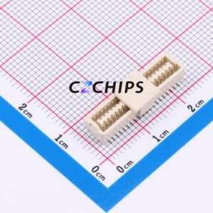 HC-SHC-2*20PLT-05 Wire-to-Board Pin Header SMD,P=1mm Connector 2x20P 1mm Vertical Mount 40P - Product Image 1