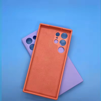 Étui de téléphone en silicone liquide d'origine pour Samsung S25 étui de téléphone en silicone liquide ultra doux au toucher pour Samsung S25 Ultra