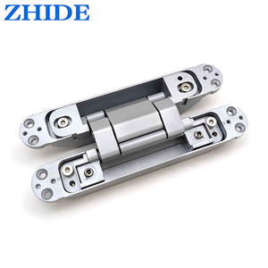 مفصلة خفية حديثة التصميم قابلة للتعديل ثلاثية الأبعاد بوزن <span class=keywords><strong>150</strong></span> كجم للأبواب الخشبية في الشقق والفنادق، تدور 180 درجة - Product Image 1