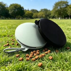 Porte-monnaie unisexe en silicone personnalisable avec logo, étanche, portable, style ouvert, fonction pochette pour écouteurs - Product Image 1