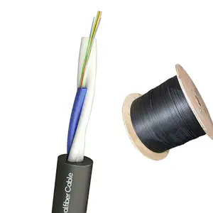 ASU cable de fibra óptica ANATEL mini ADSS G652D cable de fibra 6 CORE 12 Core ASU cable de fibra óptica