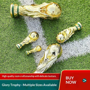 Copa de Resina Hércules para Trofeo de Fútbol, Souvenir para Fanáticos, Personalizable - Product Image 1