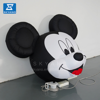 Publicité personnalisée mascotte gonflable dessin animé souris personnages de dessins animés décoration sculpture gonflable géante