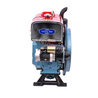 Motor Diésel Marino Refrigerado por Agua de Bajo Costo 1115, 22HP, Monocilíndrico, de Cuatro Tiempos, para Vehículos de Transporte Agrícola