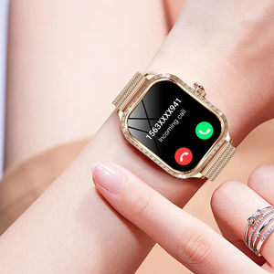 Montre connectée DF MK88 2025 avec appels Bluetooth, suivi de la santé féminine, modes multisports, montre élégante pour femmes avec diamants - Product Image 5