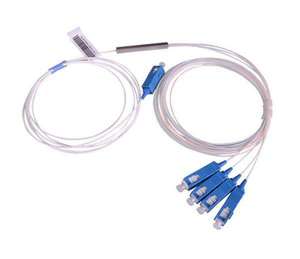 FTTH pasif 1x3 rak serat optik dudukan SC APC UPC 1 <span class=keywords><strong>2</strong></span> 4 8 16 32 64 128 /3 cara Plc Splitter - Product Image 1