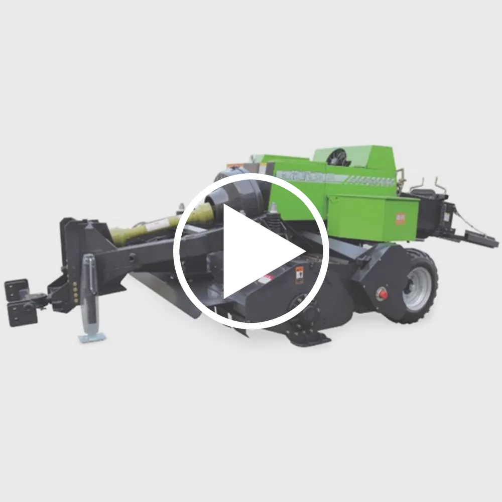 Mini Rijst Stro Tractor Vierkante Hooi Balenpers