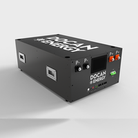 Kit de boîte de batterie DIY Docan Energy 15KWh 314AH LiFePO4 avec BMS JK PB2A16S20P 200A V19 et bornes M8 pour stockage d'énergie solaire