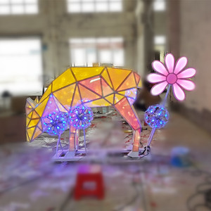 Senzhao Hươu bồ công anh Hoa Vườn đường phố trang trí cảnh quan ánh sáng <span class=keywords><strong>Motif</strong></span> ánh sáng - Product Image 2