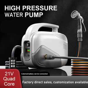 21V高電圧散水ポンプ充電式自動屋外ウォーターポンプ野菜ガーデン灌漑機 - Product Image 2