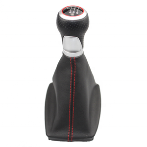 Cubierta de polaina para palanca de cambios de coche, accesorio rojo para <span class=keywords><strong>AUDI</strong></span> A4 S4 B8 8K A5 8T <span class=keywords><strong>Q5</strong></span> 8R - Product Image 4