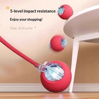 Juguete para Perros CT, Pelota Automática Inteligente, Resistente a Mordidas, Duradera, para Consumo Físico, para Gatos