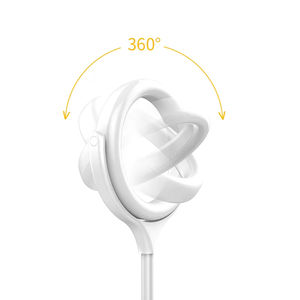 La vidéo pour ordinateur portable à éclairage annulaire de bureau de 8 pouces ajustera la luminosité de 3 couleurs et de 10 vitesses selon vos préférences - Product Image 4