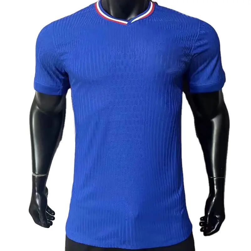 Latest season national team Uniform thailand quality custom Mbappe jersey soccer wear t-shirt france football jersey 2024