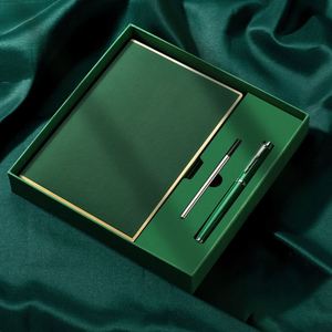 Manufacturer Wholesale High-end Business <b>Notebook</b> Pen Gift <b>Set</b>, with Custom logo Wholesale Leather <b>Notebook</b> Pen Custom logo - Product Image 3