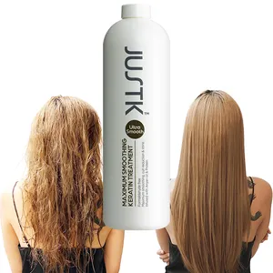 Justk Professional Salon cheratina Hair trattamento senza formaldeide crema lisciante per capelli trattamento brasiliano alla cheratina