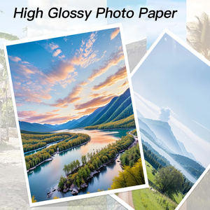 Papier <span class=keywords><strong>photo</strong></span> brillant professionnel A4 115g-260g Couleurs vives pour albums de souvenirs de bébé Pack varié de A4 à 200g - Product Image 2