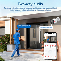 Cámara IP PoE de 6MP tipo bala, inteligente con IA, detección de intrusión, alarma de vehículo y persona, sistema PoE doméstico personalizable, resistente al agua, 25FPS