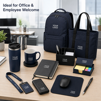 Coffrets cadeaux d'entreprise de luxe personnalisés avec logo, kits promotionnels haut de gamme pour employés, coffrets cadeaux d'entreprise pour la mise en route, ensemble de cadeaux d'entreprise