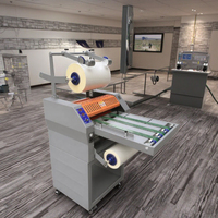 Machine de laminage de film économique semi-automatique numérique PRY-390B