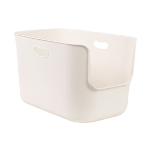 Open Style <b>Cat</b> <b>Litter</b> Box Rectangle Deep Large Size Leak Proof For Adult <b>Cats</b> - Product Image 2