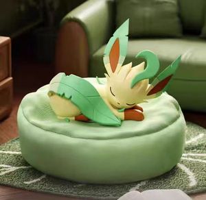 100% authentique japon Anime 9 pièces/boîte Pokemoned dormir Eevee boîte aveugle belle PVC figurines décoratives Mini jouets ornements - Product Image 3