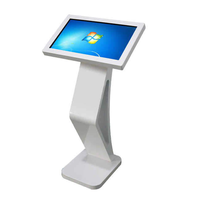 Kiosk Stand 32 Inch Interactive Touch Free Standing 4G 5G Wifi Self-service Information Kiosk Touch Screen for Way Finding