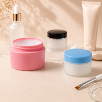 Pot en plastique vide à paroi épaisse pour crème, 30g 50g, emballage cosmétique pour crème visage, masque facial, crème corporelle - Vente en gros