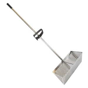 Râteau à <span class=keywords><strong>sable</strong></span> en aluminium avec poignée pour la plage, pour nettoyer le <span class=keywords><strong>sable</strong></span> des acariens et des coquillages - Product Image 6